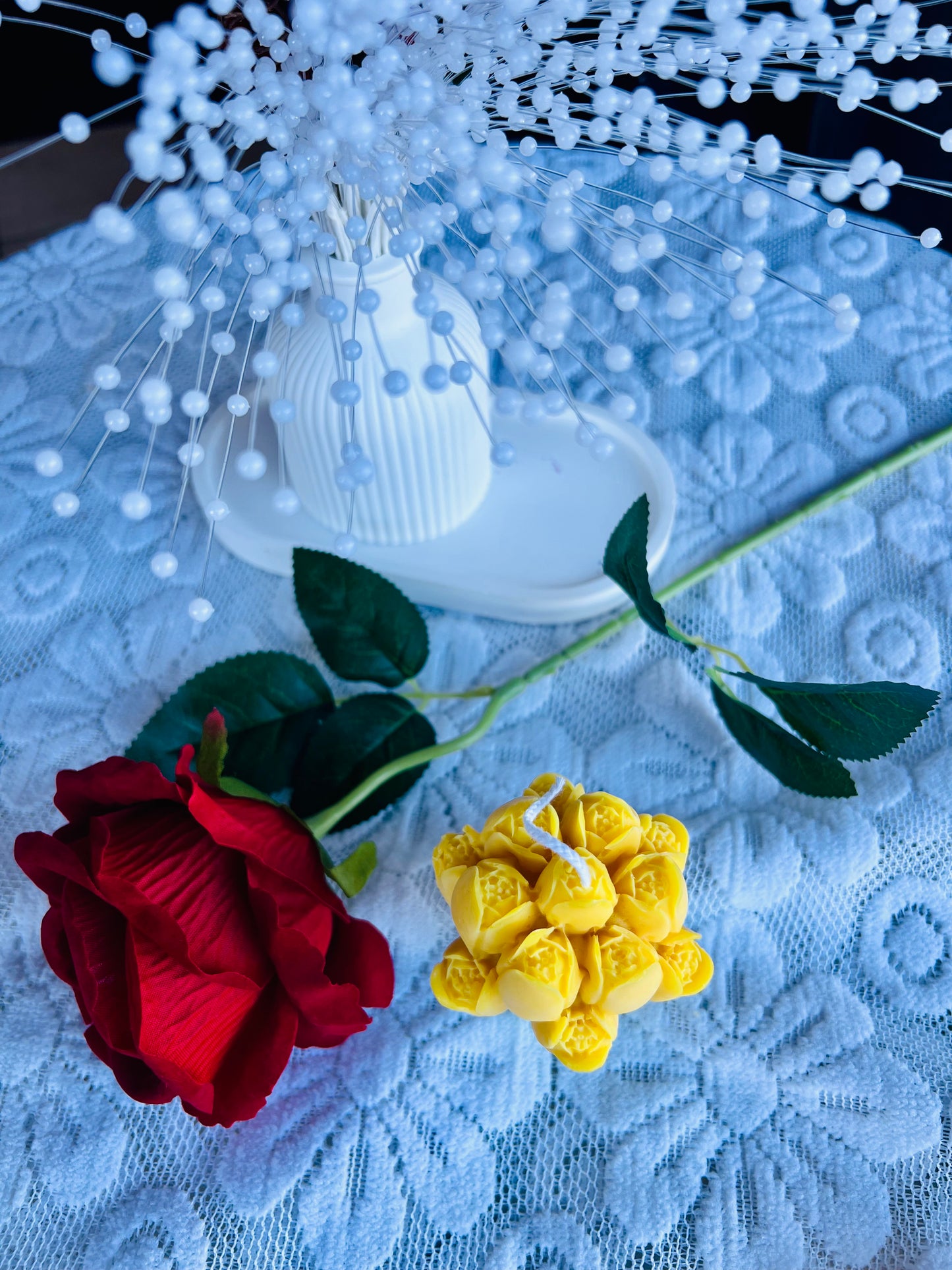 Tulip Bouquet Candle