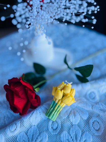 Tulip Bouquet Candle