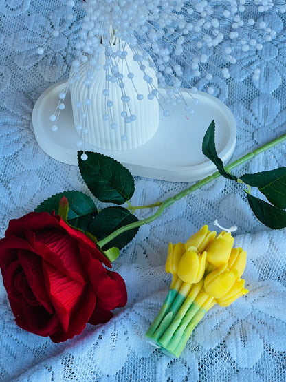 Tulip Bouquet Candle