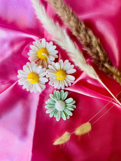 Daisy bloom flower candles